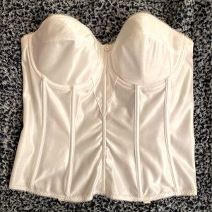 Dominique Satin Tricot Torsolette